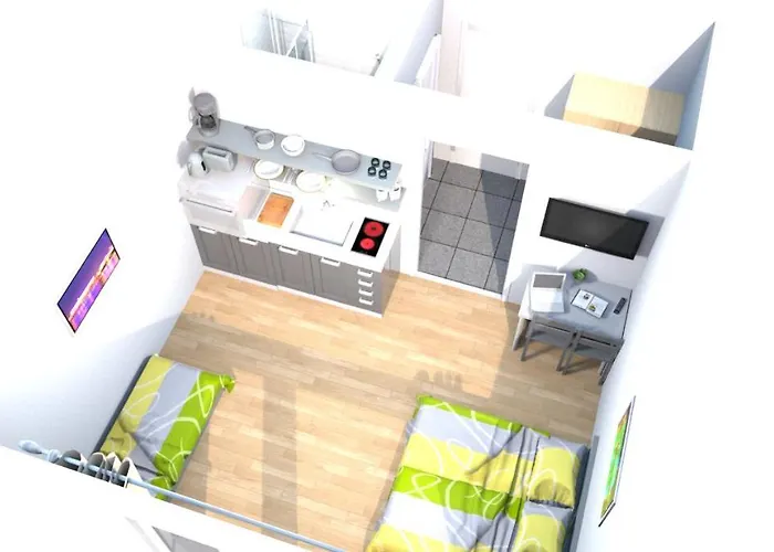 Stadion Апартаменты Линц